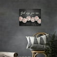 thumbnail image 3 of Motivational Baseball Wall Decor Vintage Inspirational Sports Boys Room Pictures Wall Art God Says You Are Canvas Print Painting Framed Modern Home Artwork For Dormitory Bedroom Office 16"x12", 3 of 6