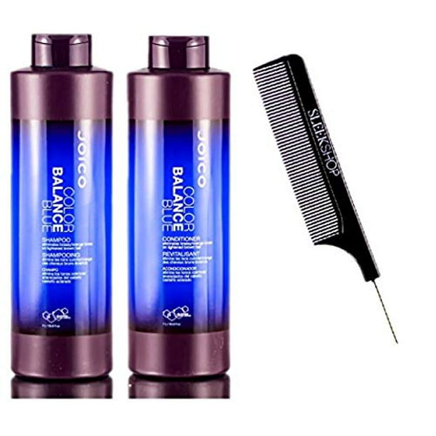 Joico Color Balance BLUE Shampoo & Conditioner DUO Set (with Sleek