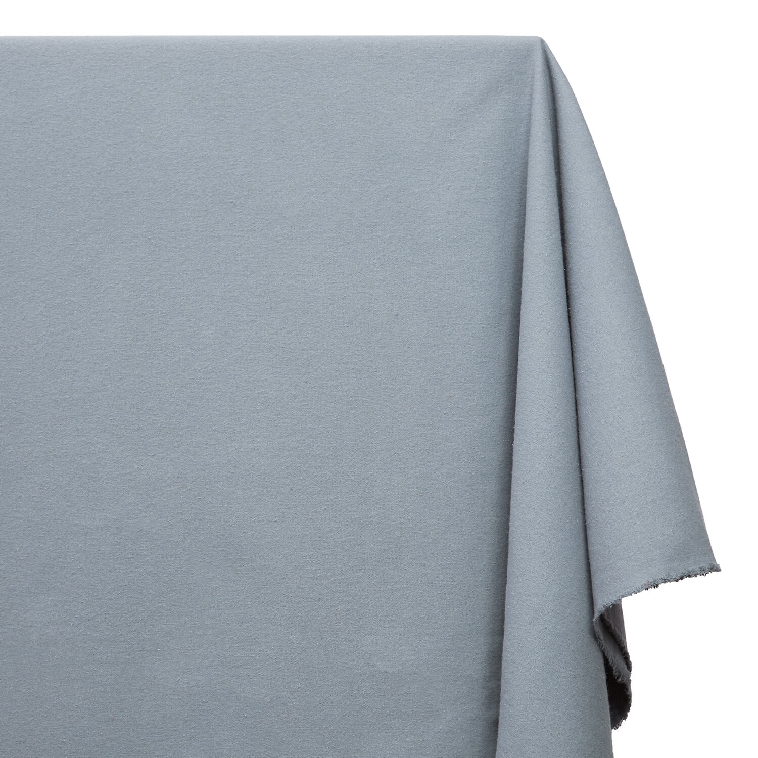 Cotton Flannel Fabric (5 oz) 100% Hypoallergenic 44/45 Inch Insulating By The Yard For Sewing Apparel, Accessories, & Décor - Charcoal (5 Yards)