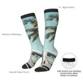 thumbnail image 4 of Balery Vintage Surf Van Beach Calcetines novedosos Calcetines deportivos Calcetines hasta la rodilla Calcetines de algodón Calcetines originales y geniales, 4 of 6