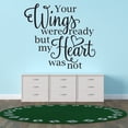 thumbnail image 3 of Quotes & Sayings Wall Decals for Children Bedroom - Memorial Quote on White Background Memory DIY & Creativity Boy Girl Bedroom Wall Sticker - Size: 40 In x 36 In, 3 of 5