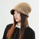 thumbnail image 2 of Gorro de punto de lana para mujer, gorros cálidos para vendedor de periódicos, invierno, 2 of 5