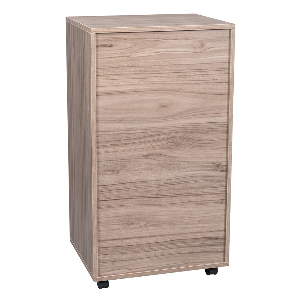 Kepooman File Cabinet, Wood Filing Cabinet with 7 Drawers, Mobile File Cabinet for Letter / Legal Size, Grey Oak Kepooman File Cabinet, Wood Filing Cabinet with 7 Drawers, Mobile File Cabinet for Letter / Legal Size, Grey Oak