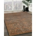thumbnail image 2 of Ahgly Company Indoor Rectangle Mid-Century Modern Dark Almond Brown Oriental Area Rugs, 5' x 8', 2 of 6