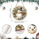 thumbnail image 2 of Letrero Navideño Con Muñeco De Nieve Para La Puerta Decoración Para La Puerta Principal Decoración Para Colgar En La Pared Colgador Navideño De Madera Para La Puerta Para Exteriores Porche Interior, 2 of 3