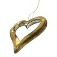 thumbnail image 2 of Wooden Heart Cut-Out Christmas Ornament, 3-3/4-Inch, 2 of 3