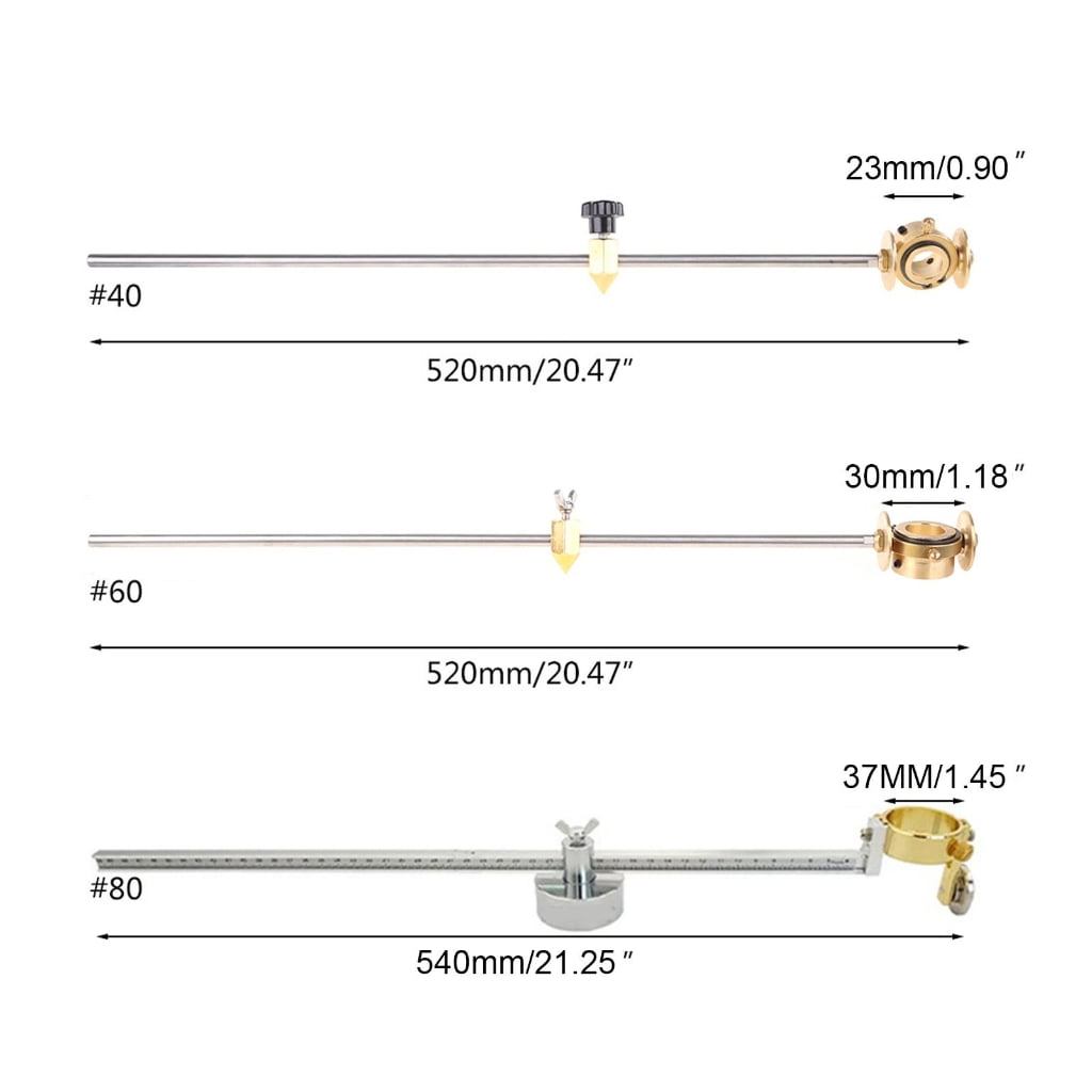 MOMOJIA Adjustable Cutting Torch Circle Compass Circle Compass Cutting Roller Guide Wheel Torch, Welding Cutting Tool