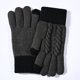 thumbnail image 3 of Guantes de lana de punto para hombre y mujer, resistentes al viento, cálidos y gruesos, para exteriores, para adultos, para mujer, 3 of 3