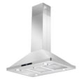 thumbnail image 4 of 36 in. Lumin Collection Ductless Island Range Hood in Stainless Steel, 4 of 10
