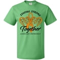 thumbnail image 3 of Inktastic Leukemia Awareness Staying Strong Together and Orange Ribbon T-Shirt, 3 of 5