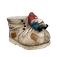 thumbnail image 2 of Xihbxyly Ofertas Relampago Maceta Decorativa de Resina, Adornos Enanos, Zapatos Cabezones, Maceta Pequeña, 2 of 7