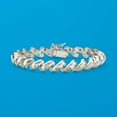 thumbnail image 3 of Ross-Simons Italian Sterling Silver San Marco Link Bracelet, Women's, Adult, 3 of 5