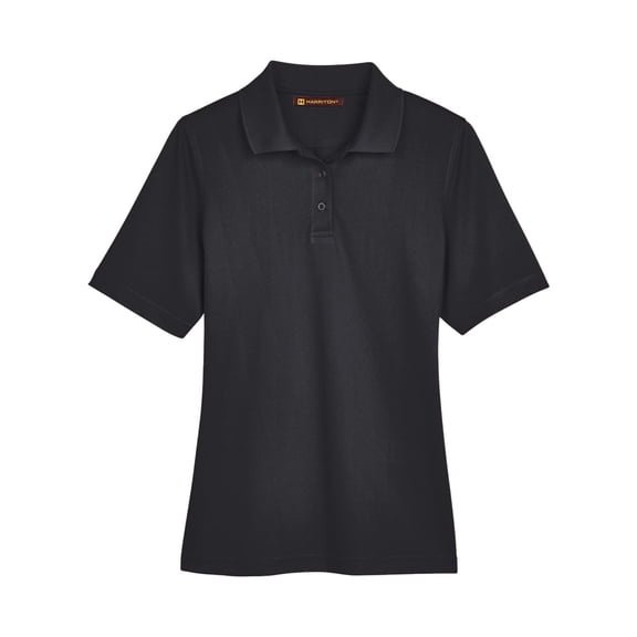 Harriton M348W Ladies' Advantage Snag Protection Plus Polo (2 PACK)