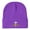 Purple, variant on Soft and Comfortable Classic Black Jesus Cross Beanie One Size Cute Winter Hat for Women & Men Outdoor Activities