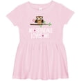 thumbnail image 3 of Inktastic My Grandma Loves Me Girls Girls Baby Dress, 3 of 5