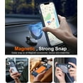 thumbnail image 2 of For Apple iPhone 14 Case/iPhone 13 Case,[Built-in Invisible Kickstand][Compatible with MagSafe]Slim Translucent Matte Phone Cover, 2 of 7