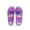 Purple, variant on Leeye Girls' Glitter Jelly Mary Jane Shoes, Flat Heel, Medium Width, Perfer for Playdate Beach Trip & Summer Adventures, Blue, 2.5-3 Years (Toddler Girls')