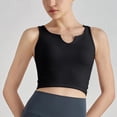 thumbnail image 2 of Daiosportswear Womens Y2K Cutout Tank Tops, Basic Sleeveless Workout Top Summer Going Out Crop Top Black M(M), 2 of 5