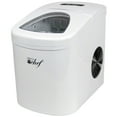 thumbnail image 5 of Deco Chef White Compact Electric Top Load Ice Maker with The Smoothies Bible Recipe Book, 5 of 10