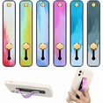 thumbnail image 1 of wonima44 6 Pieces Phone Grip Holder Cell Phone Grip Strap Telescopic Finger Strap Stand Universal Finger Kickstand for Most Smartphones(Tie Dye Colors), 1 of 1