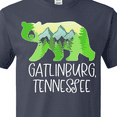 thumbnail image 4 of Inktastic Gatlinburg, Tennessee- Mountains and Bear Shape T-Shirt, 4 of 5