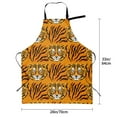 thumbnail image 5 of Lsque Tiger Waterproof Apron Chef Aprons for Men Heavy Duty Chemical Work Apron Extra Long Grilling Aprons with Adjustable Bib Apron, 5 of 9