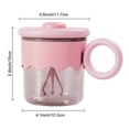 thumbnail image 5 of Self Stirring Coffee Mug Electric Mixer Cup 400ml Usb Rechargeable Automatic Mixing Glass Tumbler With Lid And Handle For Home Office Travel Collagen, 5 of 5