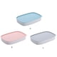 thumbnail image 2 of Bearachild Caja de almacenamiento de alimentos de plástico premium, aspecto duradero y elegante para almacenar accesorios de cocina, contenedor Organizadores de utensilios de cocina Rosa, 2 of 6