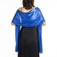thumbnail image 1 of Vestido de noche con chal, vestido de fiesta para novia, vestido de dama de honor, bufanda chal de doble uso para mujer, 1 of 6