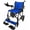 FullBlue, variant on Bangeran Light Foldable Electric Wheelchair for Adults, Flip-Back Armrests Easy Transfer, Portable Travel Power Chair, 12 Miles Accepted by Airlines