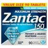 Zantac 150 Cool Mint Maximum Strength Ranitidine Acid Reducer Tablets, Value Size 90ct