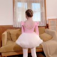 thumbnail image 1 of Ropa de baile para niños Otoño Ropa de práctica de manga larga para niñas Falda blanca Falda de gasa Vestido de ballet para niños Danza, 1 of 6