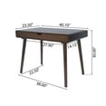 thumbnail image 5 of Mid-Century Solid Wood Writing Desk - Large Storage Drawer | Stylish Minimalist Design | Durable Construction, 5 of 6