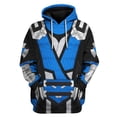 thumbnail image 5 of Sudadera con capucha con estampado 3D de Mortal Kombat Mk para hombre y mujer, ropa con capucha y estampado de Raiden XI, estilo Harajuku, moda Y2K, 5 of 5