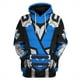 thumbnail image 5 of Sudadera con capucha con estampado 3D de Mortal Kombat Mk para hombre y mujer, ropa con capucha y estampado de Raiden XI, estilo Harajuku, moda Y2K, 5 of 5