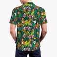 thumbnail image 6 of Wukai Cute Tribal Leopards Men’s Polo Shirts,Quick-Dry Athletic Shirt,Classic Fit Shirts-XX-Large, 6 of 8