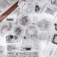 thumbnail image 1 of Sello Transparente Sellos transparentes Decoración de silicona Sellos Números para hacer tarjetas Planificador Diarios Likrtyny Libre de BPA, 1 of 4