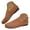Brown-w, variant on 2DXuixsh Plus Size Women's Mesh Slip on Flats Breathable Low Cut Casual Work Shoes Comfortable Lightweight Non-Slip Studded