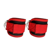 BESTSKY 2Pcs Ankle Brace Strengthening Ankle Brace for Women,Protective Foot Sleeve for Power Training and Workouts,Red