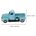 thumbnail image 2 of Antique Car Model Tin Truck Toy Handmade Craft Car Model Desktop Decoration, 2 of 8
