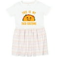 thumbnail image 3 of Inktastic Taco Costume Girls Toddler Dress, 3 of 5