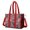 Dachshund Dog And-1, variant on Teacher Tote Bag,French Bulldog and Flower Teacher Utility Tote Bag,Large Work Tote Bags for Women with Multiple Pockets,Top Zipper Closure,13.8x10.6x6.7 Inch