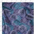 thumbnail image 3 of Soimoi Lightweight Velvet Fabric - Purple - Ocean Print, Unstitched Material - 58" Wide, Perfect Fabric For Upholstery, Fashion And Craft Projects, 1 Yard, 3 of 6