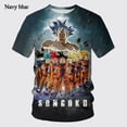 thumbnail image 3 of Camisetas de Dragon Ball Vegeta, ropa de verano, Tops de manga corta con estampado, moda diaria, camisetas deportivas con dijes, regalo, 3 of 4