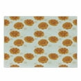 thumbnail image 1 of Burnt Orange Cutting Board, Blooming Calendula Flowers Watercolor Botany Themed Composition, Decorative Tempered Glass Cutting and Serving Board, Small Size, Burnt Orange and White, by Ambesonne, 1 of 1