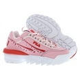 thumbnail image 4 of Fila Disruptor Ii Exp Gs Girls Shoes Size 4, Color: Pink/Red, 4 of 5