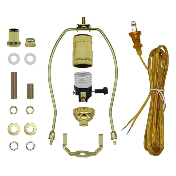 Floor Lamp Making Kit Repair or Rewire Lamps with All Essential Parts