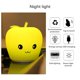 thumbnail image 3 of Lámpara De Noche Apple, Protección Ocular, Lámpara De Noche Para Niños, Lámpara De Silicona En Forma De Manzana, Juguete, Luz Nocturna Para Dormir Para Bebés, Batería Integrada De 1000Mah Monstrate HA021546-00, 3 of 6