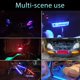 thumbnail image 4 of 10 Uds., 12v, 30cm, 15smd, Drl, luz Led de circulación diurna para coche, tira de luces Led impermeable para coche, tira de luces Led Flexible decorativa para coche JAMW Sencillez, 4 of 5
