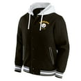 thumbnail image 2 of Men's Darius Rucker Collection by Fanatics Black Pittsburgh Steelers Full-Snap Hoodie Jacket, 2 of 6